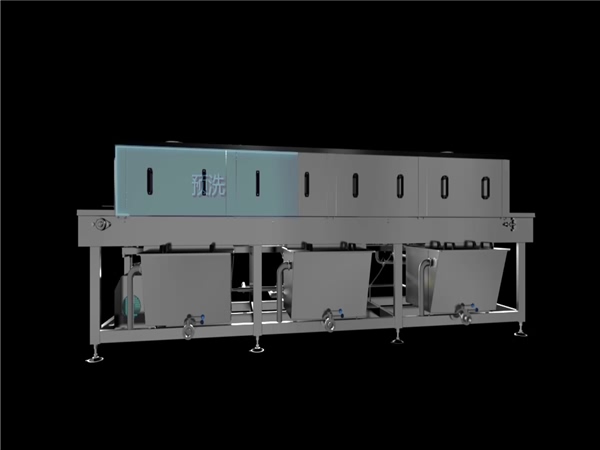 食品筐清洗機(jī)，解決細(xì)菌殘留，降低50%能耗，提升效率80%