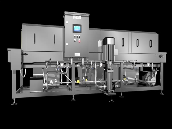 食品筐清洗機，食品托盤清洗機，周轉筐清洗機